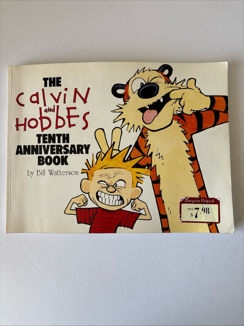 The Calvin and Hobbes Tenth Anniversary Book Bill Watterson Paperback 1995